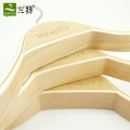 laminated wooden clothes display hangers